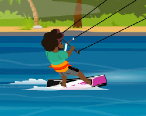 kitesurf champion game character robert